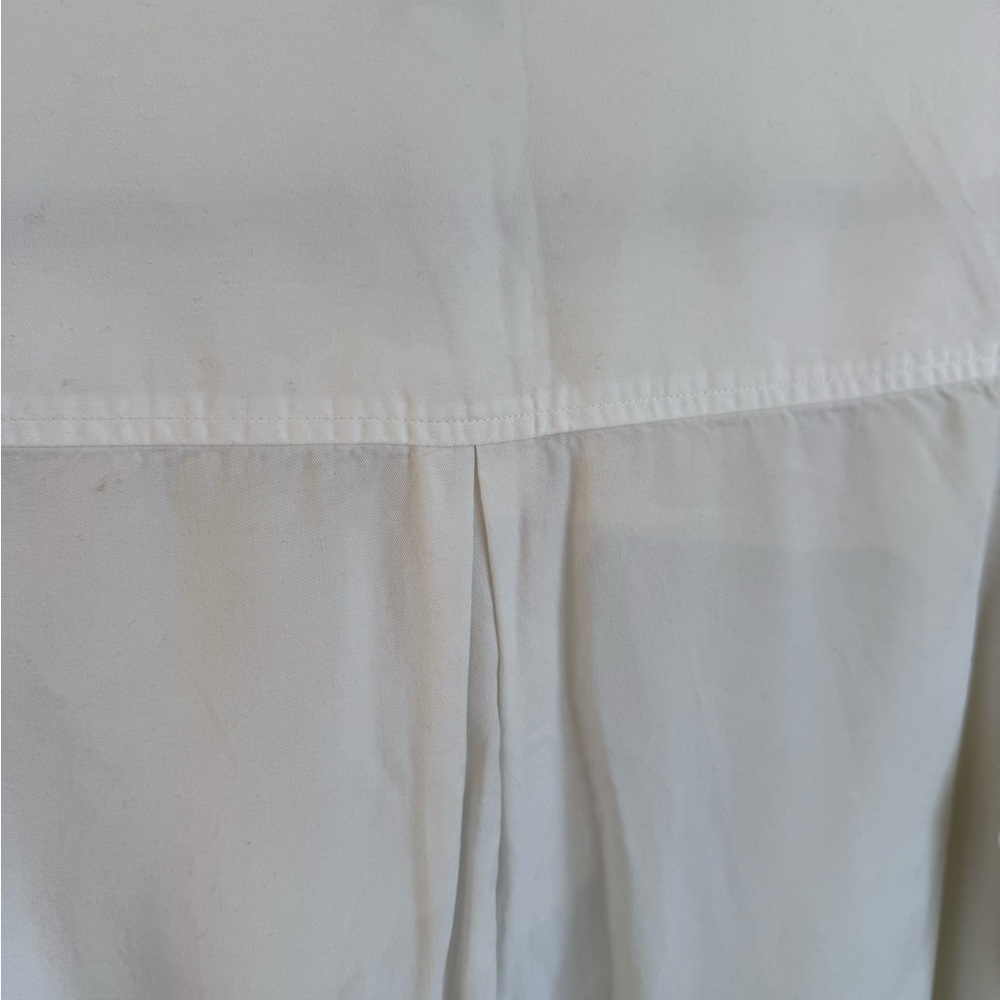 Lucky Brand Classic White Blouse *GOOD USED CONDITION* - Picture 7 of 8